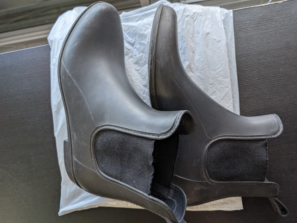 Cougar Storm Black Rain Boots Size 11 - photo 3
