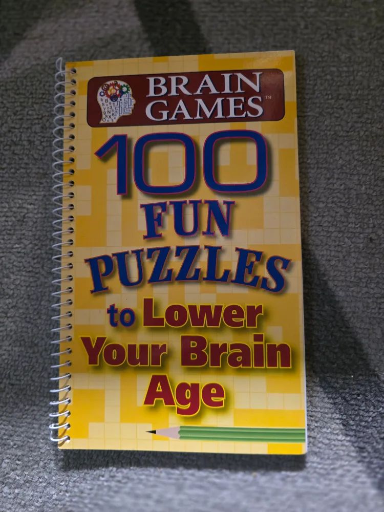 Brain Games: 100 Fun Puzzles to Lower Your Brain Age thumbnail