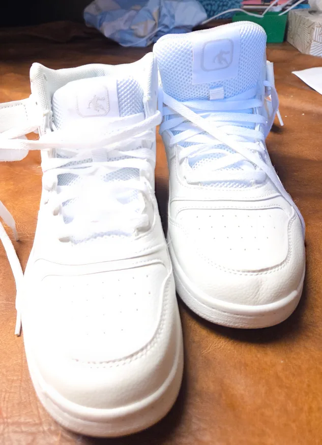 AND1 White Athletic Shoes - Size 9