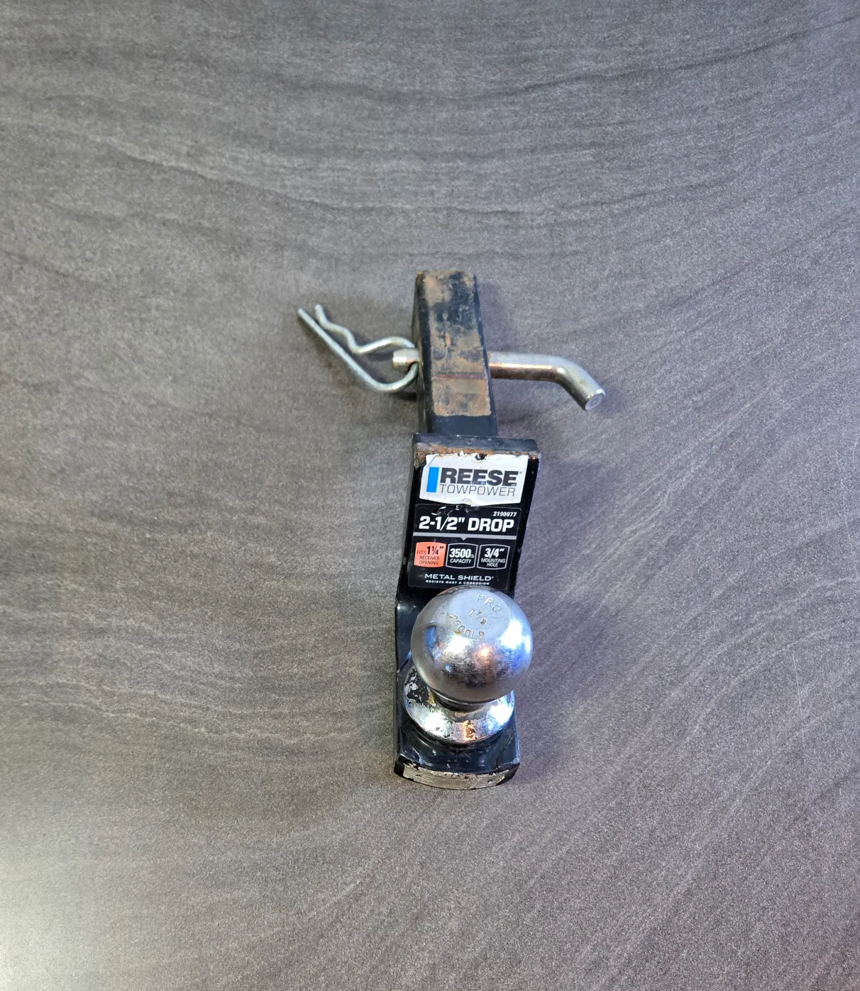 Reese Towpower 2-1/2" Drop Hitch Ball Mount thumbnail
