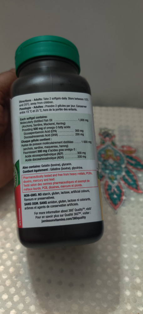 Jamieson Omega-3 Select Softgels - photo 2