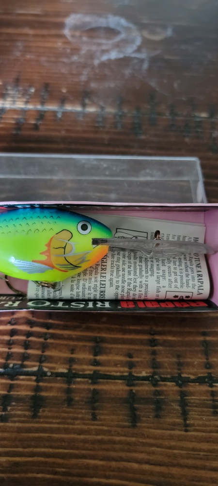🥳VGC🤩 Rapala Risto Rap Fishing Lure Made in 🇮🇪 - photo 4