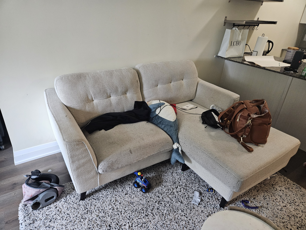 Beige Sectional Sofa