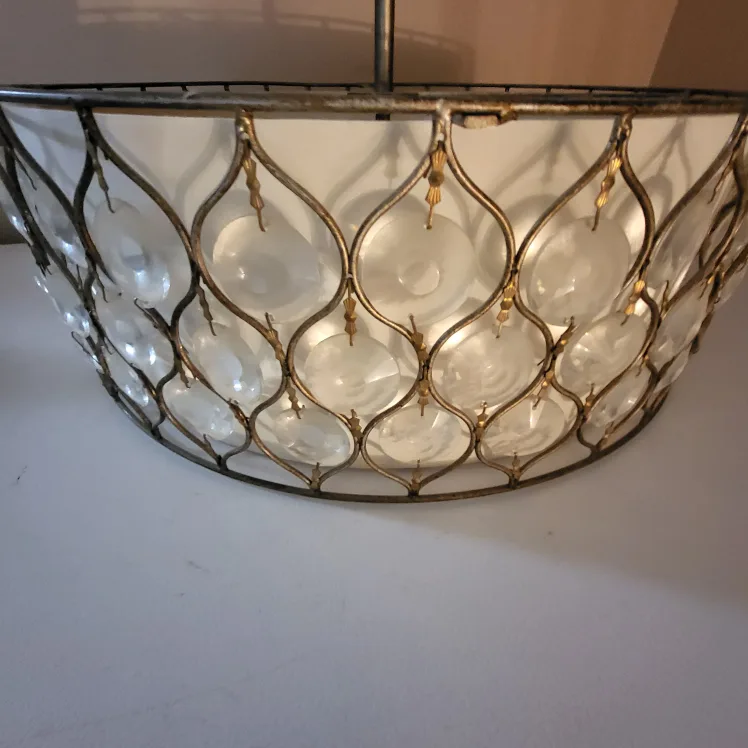 Vntg Mid Century Chandelier Retail $365 image indicator(3)