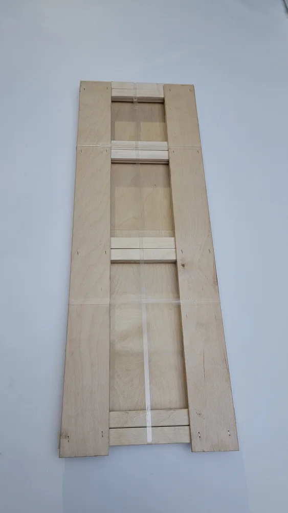 ECOshelf Adjustable Locker Organizer – Heavy-Duty Wood Shelf image indicator(3)