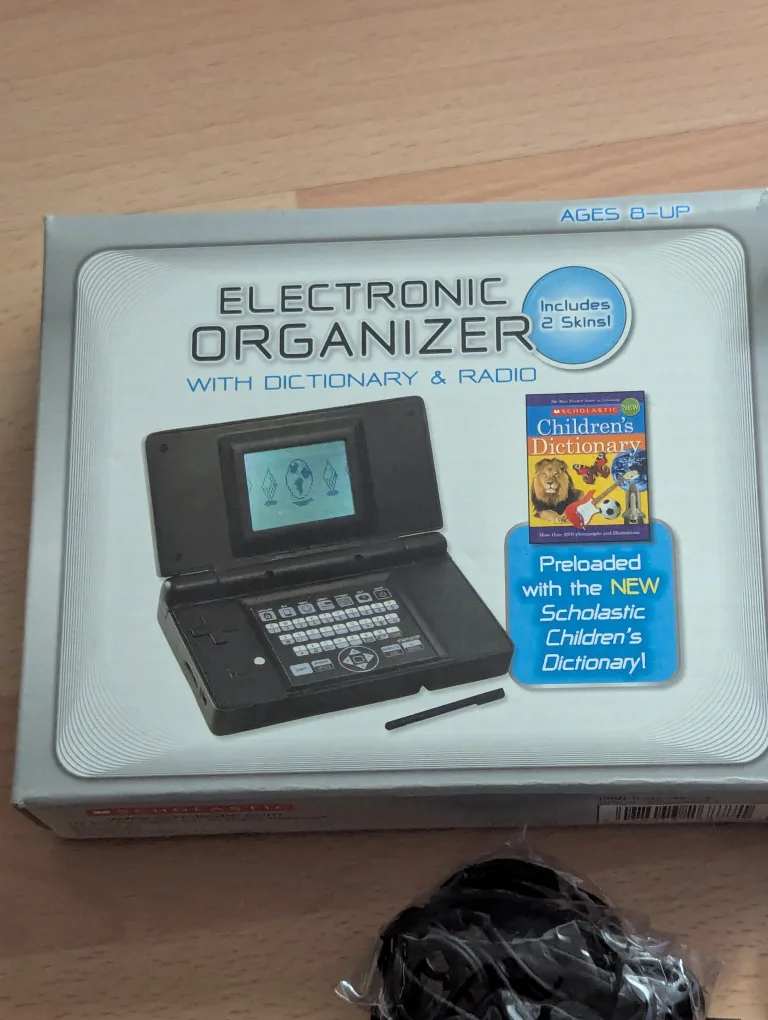 NEW old stock 2010 - old school technology Scholastic Organizer image indicator(4)