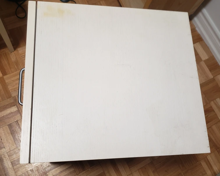 1 Beige Rolling Cabinet with 2 drawers - photo 5