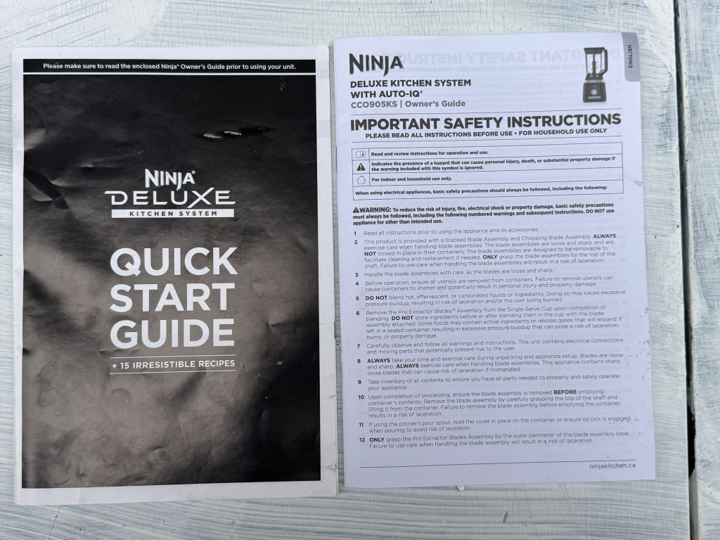 “Ninja CO905KS Deluxe Kitchen System  { Item 1.12} - photo 3