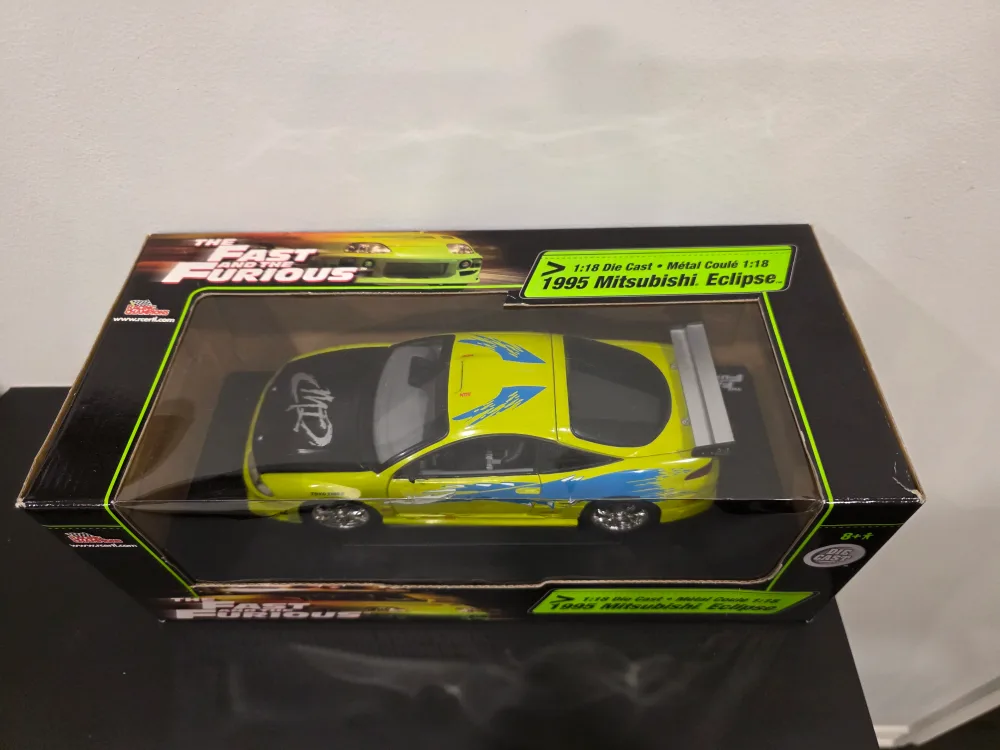 Racing Champions Fast & Furious 1995 Mitsubishi Eclipse 1:18 image indicator(2)