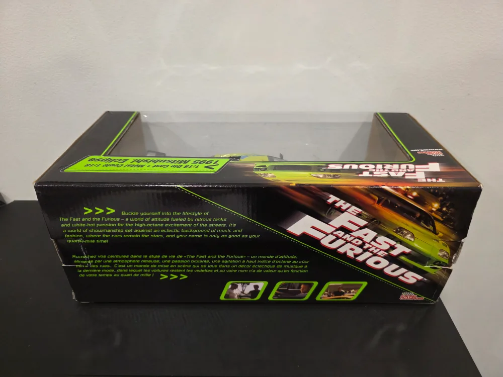 Racing Champions Fast & Furious 1995 Mitsubishi Eclipse 1:18 image indicator(5)