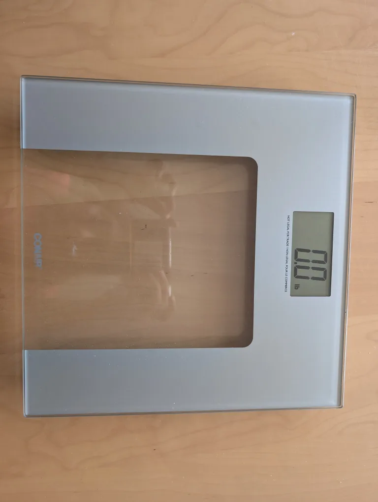 Conair Glass Bathroom Scale image indicator(6)