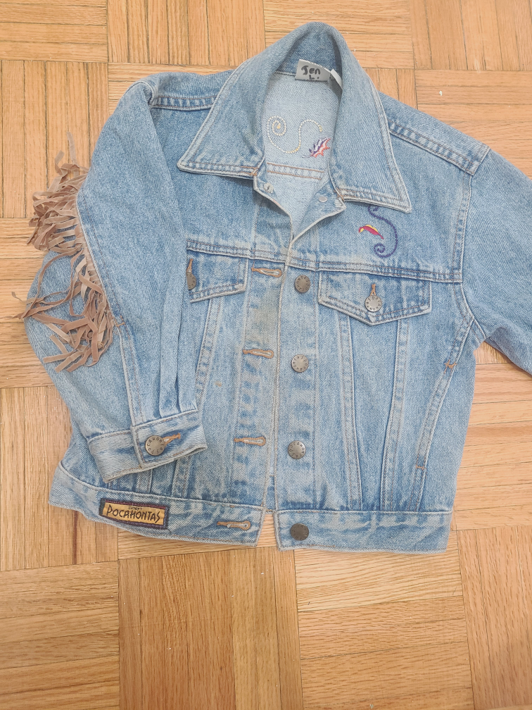 Vintage Disney Store Pocahontas Denim Jacket - photo 2