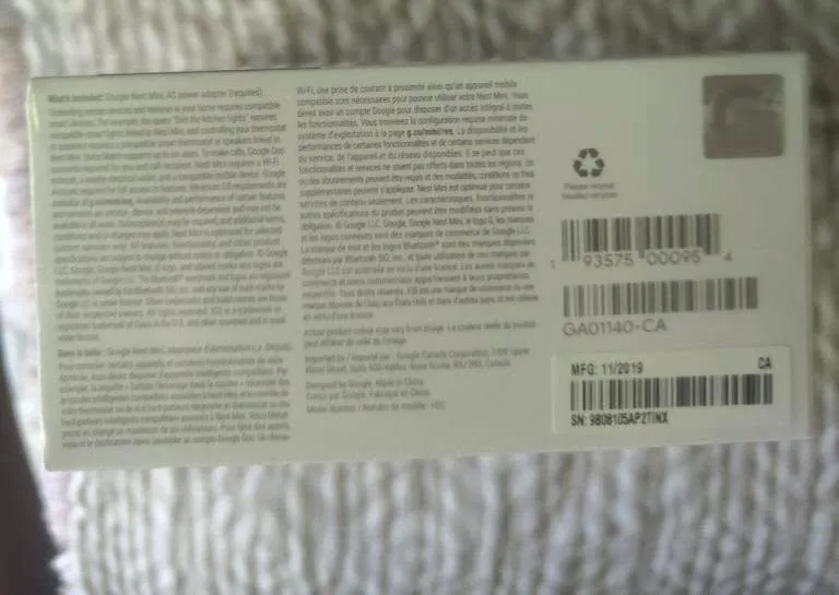 Google Nest Mini 2nd Gen - Smart Speaker image indicator(3)