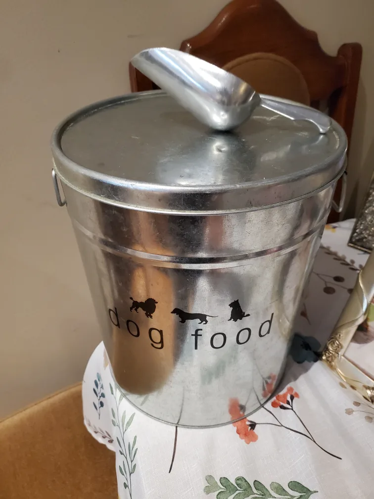 Dog Food Storage Container with Scoop thumbnail