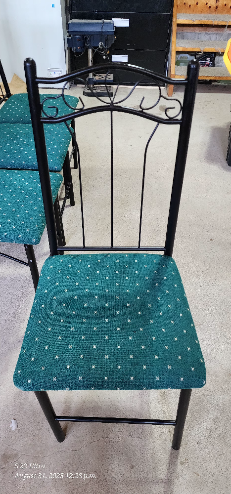 12 Metal Chairs