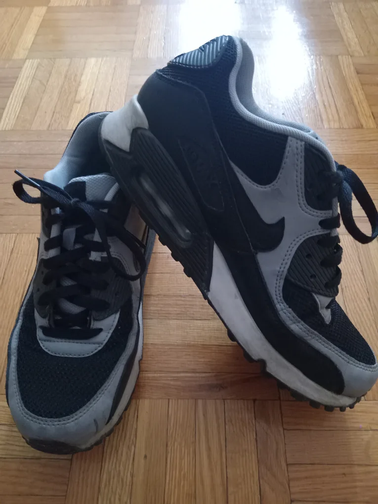 Nike Air Max 90 Black/Grey thumbnail