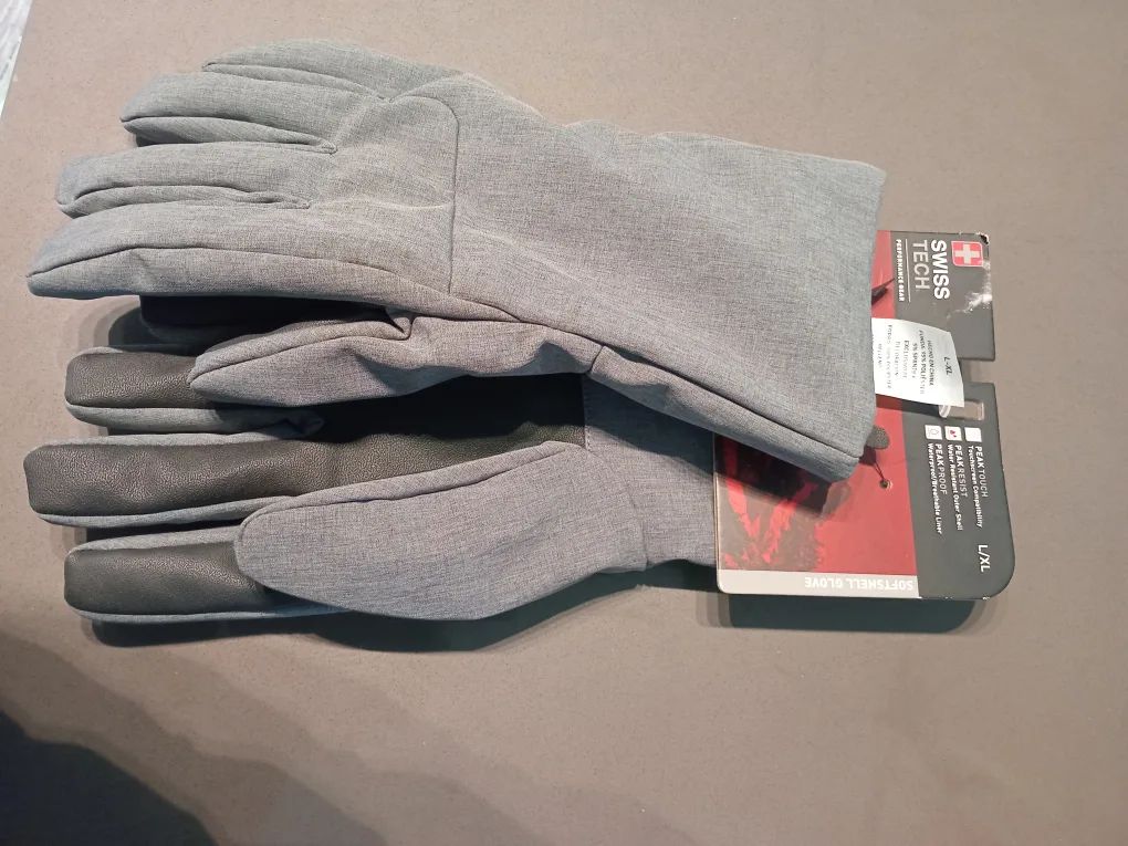 Swiss Tech Softshell Gloves L/XL - New thumbnail