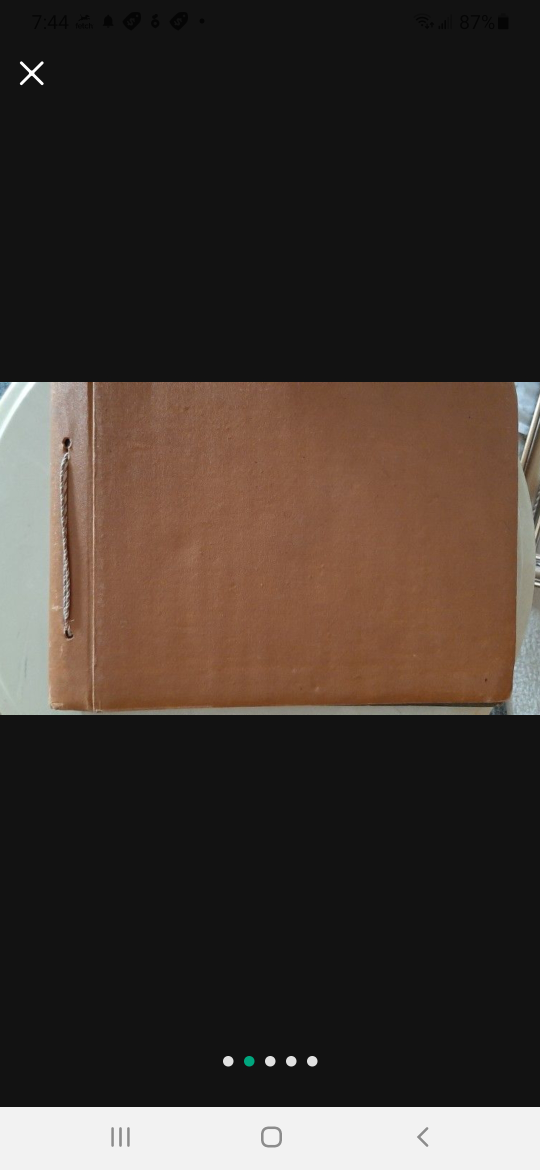 Vintage Photo Album with Buck Design - photo 2