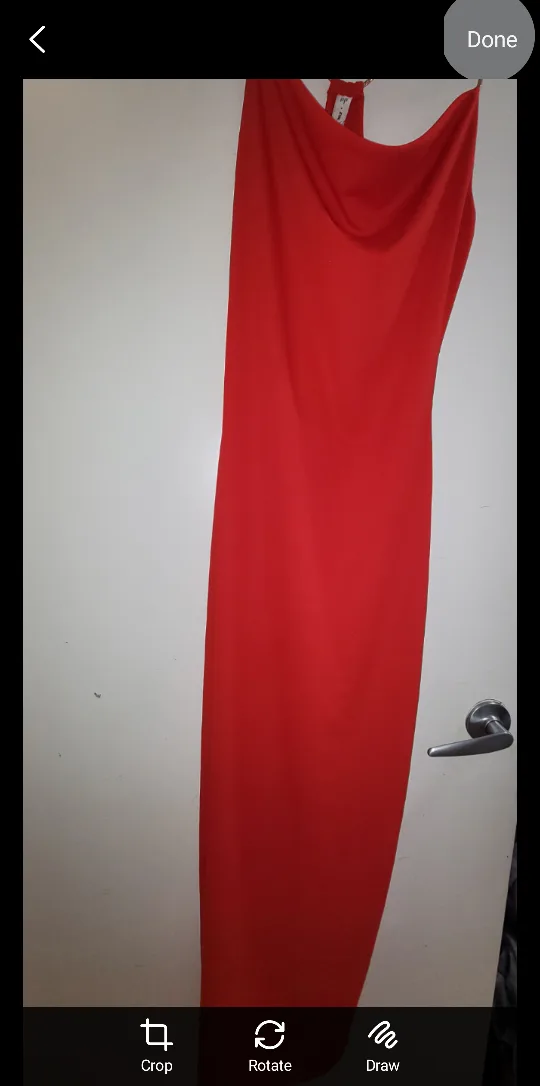 Red Maxi Dress - Size S thumbnail