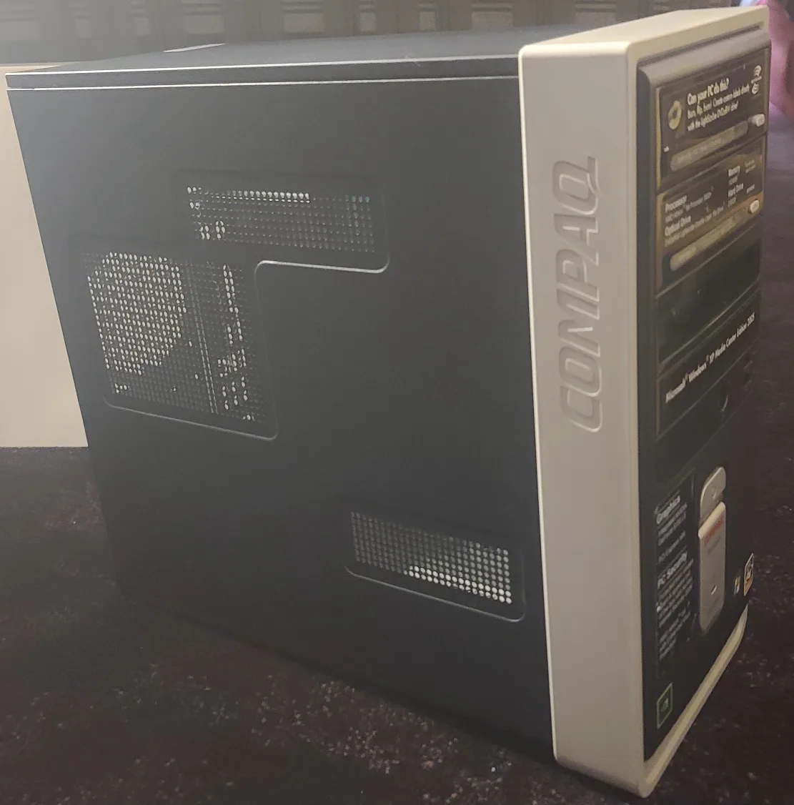 Compaq Presario SR1950NX PC. FULL GAMING CASE ONLY 13$ image indicator(2)