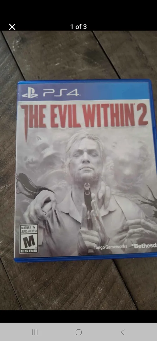 PS4 used The Evil Within 2 image indicator(2)