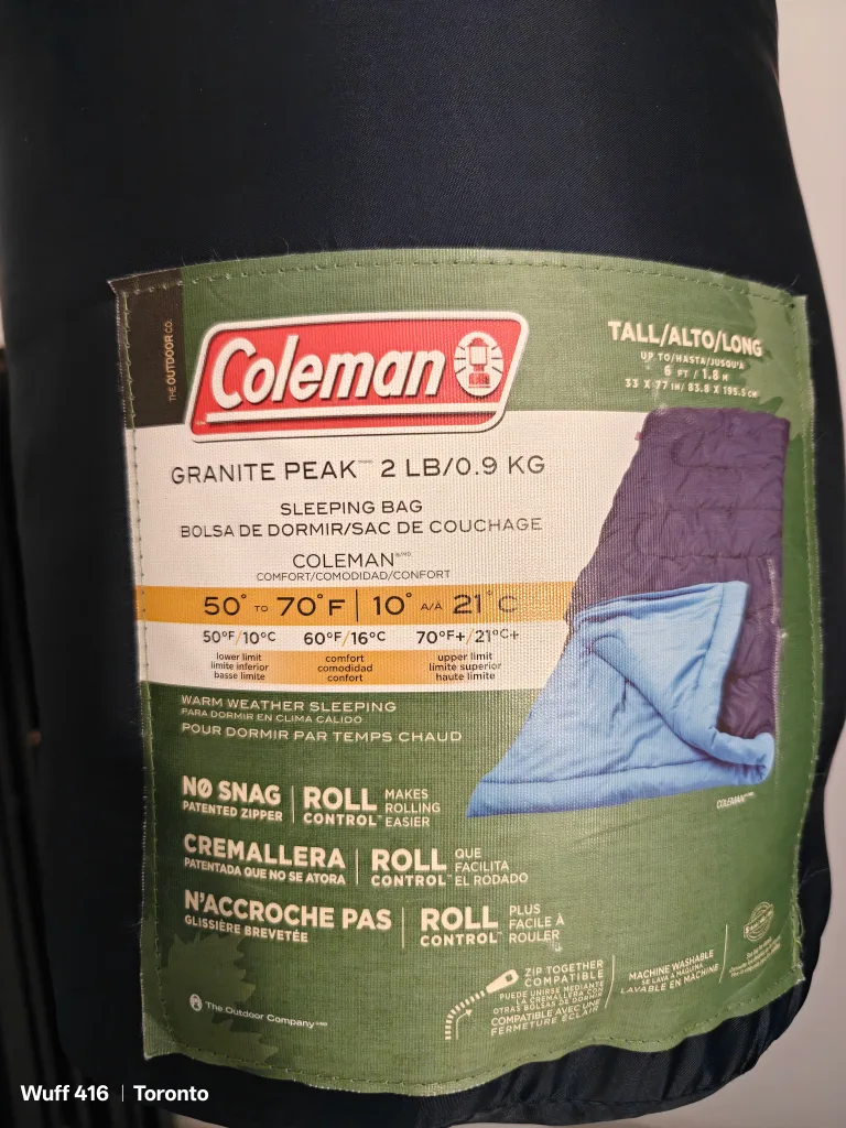 Coleman Sleeping Bag thumbnail