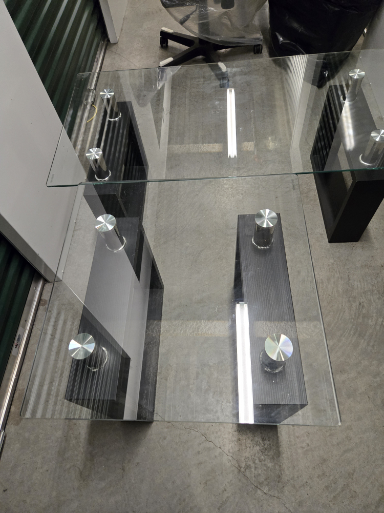 Glass Coffee Tables - Set of 3 - photo 2