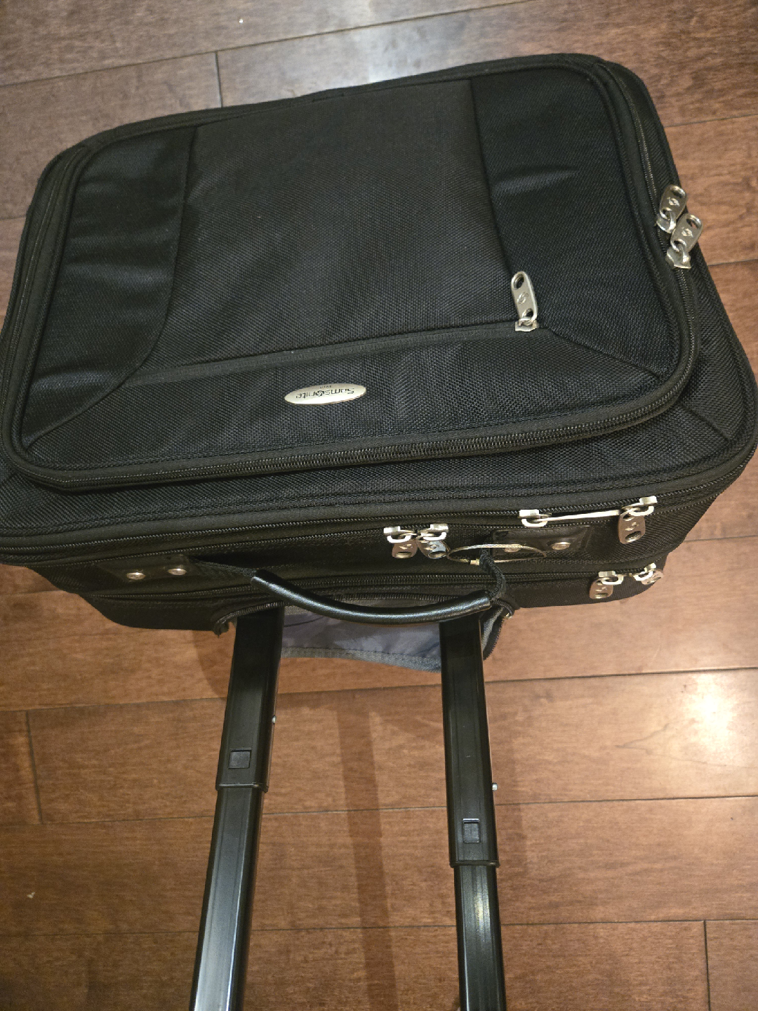 Samsonite Black Rolling Carry-On Suitcase - photo 3