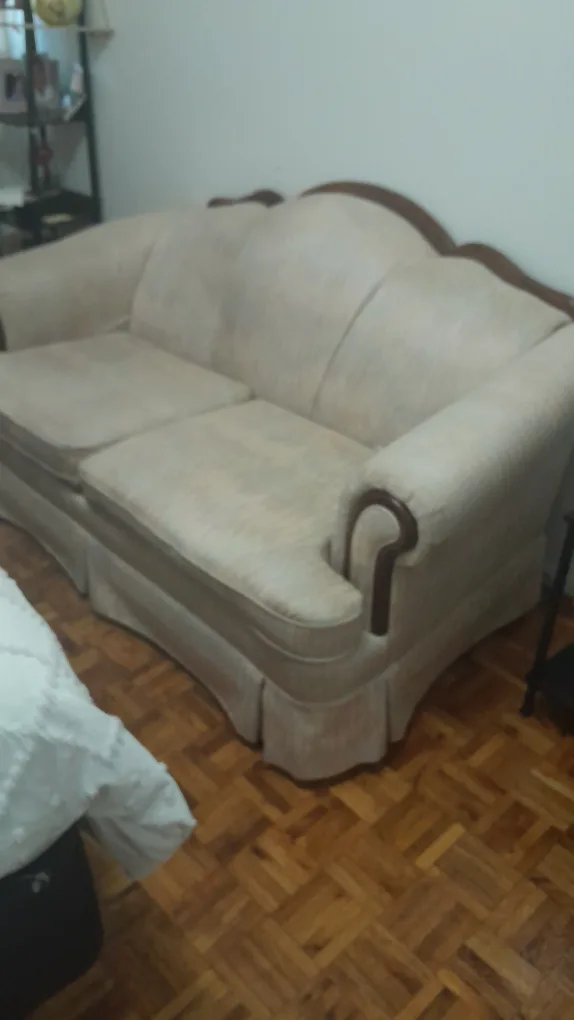 Vintage Beige Sofa thumbnail