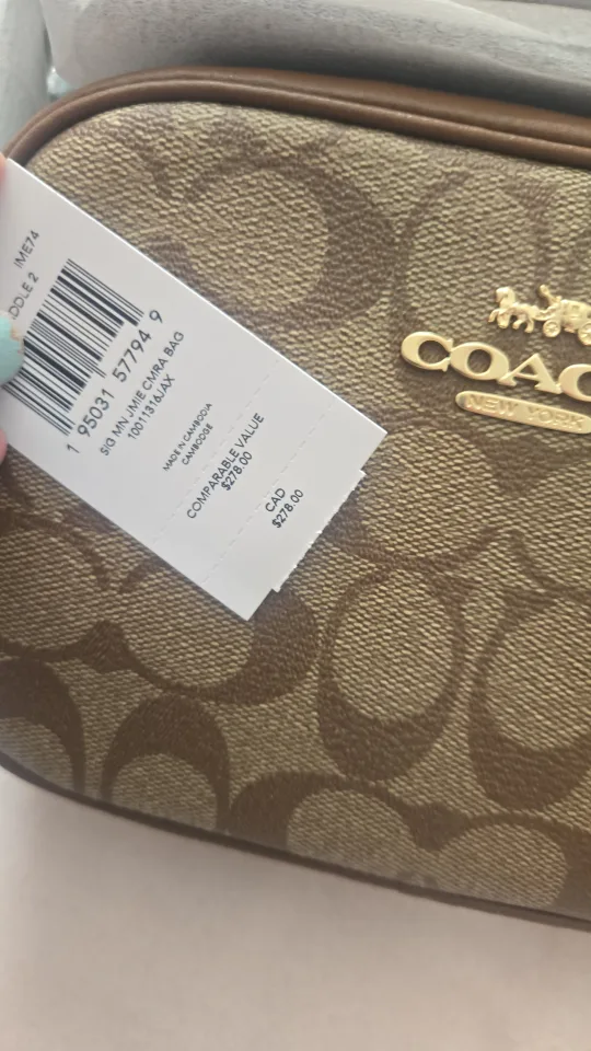 New Coach Jamie Camera Bag in Signature Canvas image indicator(2)