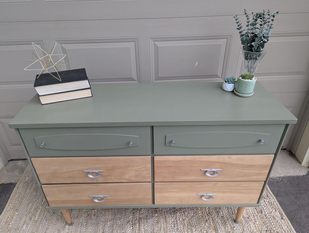 Newly refinished MCM dresser - photo 2