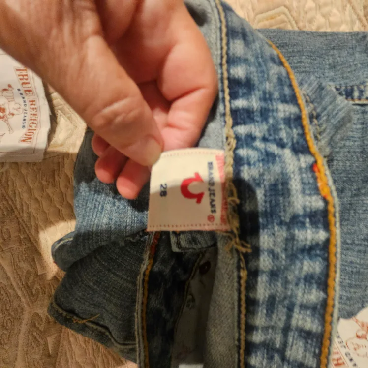 3-brand new true religion women's  jeans 26/27/28 image indicator(6)