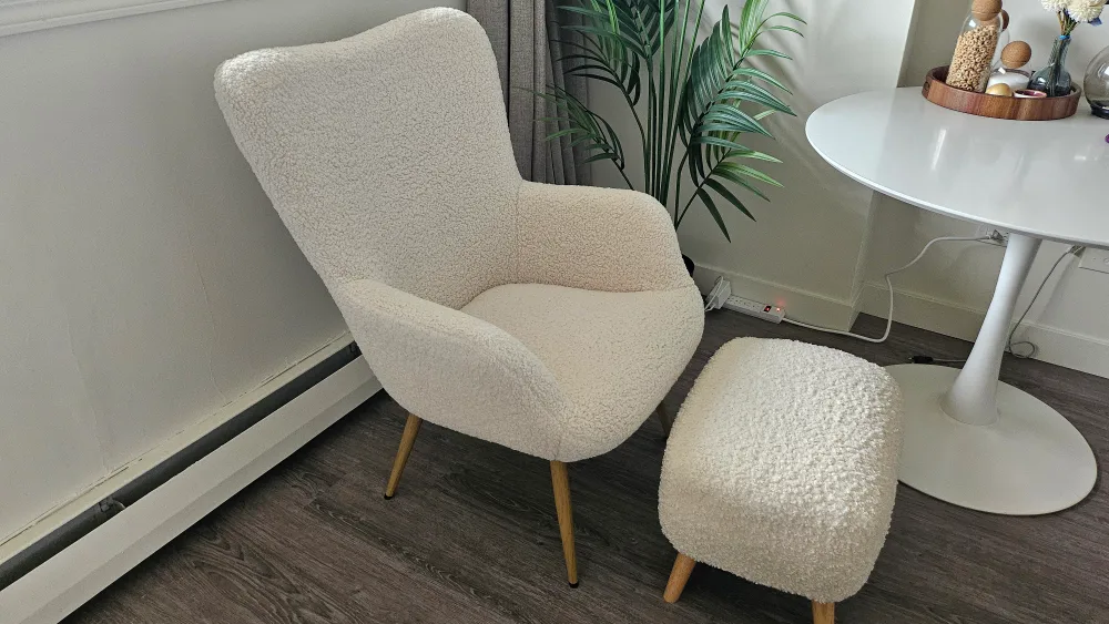 Armchair and Ottoman