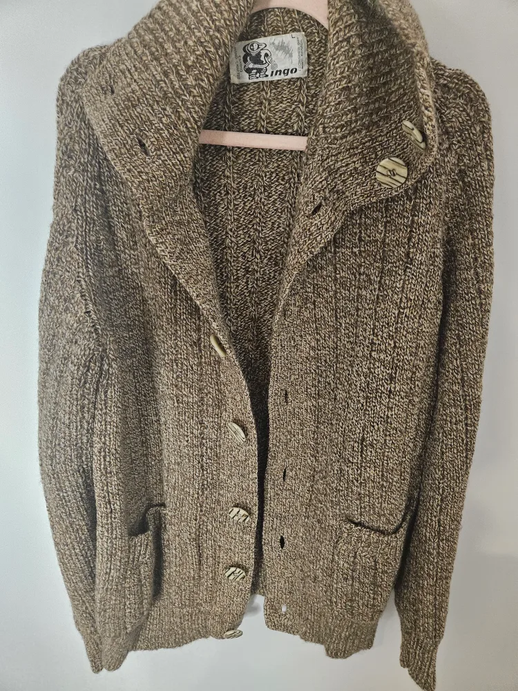 Ingo Eskimo Hand Crafted Cardigan - Size L image indicator(5)