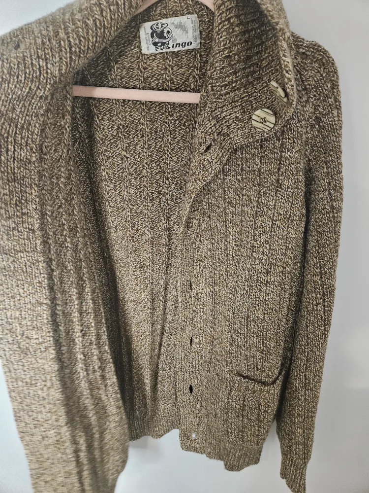 Ingo Eskimo Hand Crafted Cardigan - Size L image indicator(6)