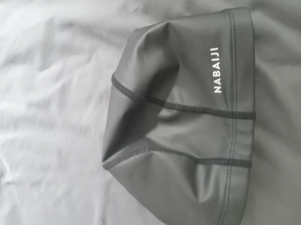 Nabaiji MESH Swimming Cap, for Adult - Black image indicator(2)