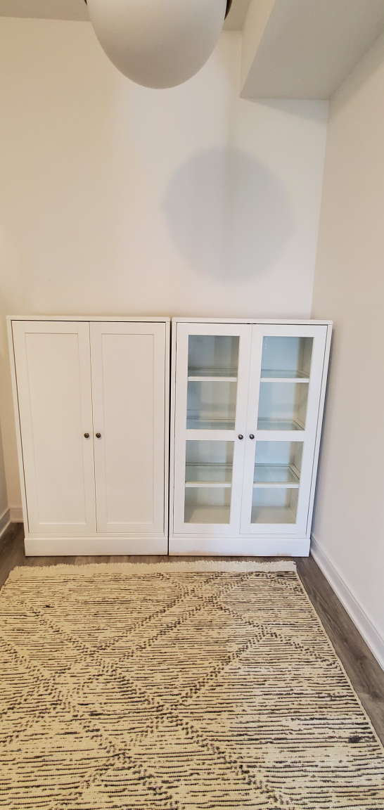 IKEA HAVSTA Cabinet/Bookcases - $180