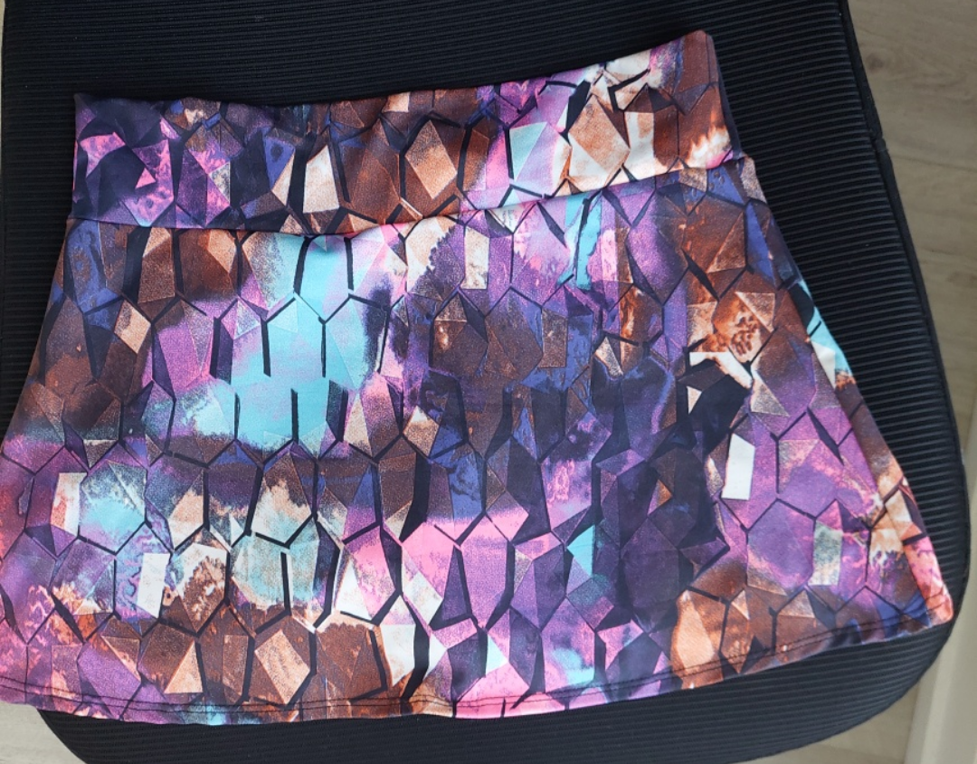 Athletic Skort - Geometric Print - photo 2