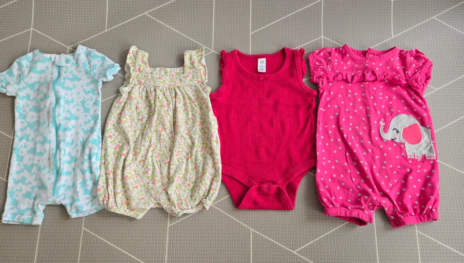 Baby Bodysuits Bundle (Size 3-6 months) thumbnail