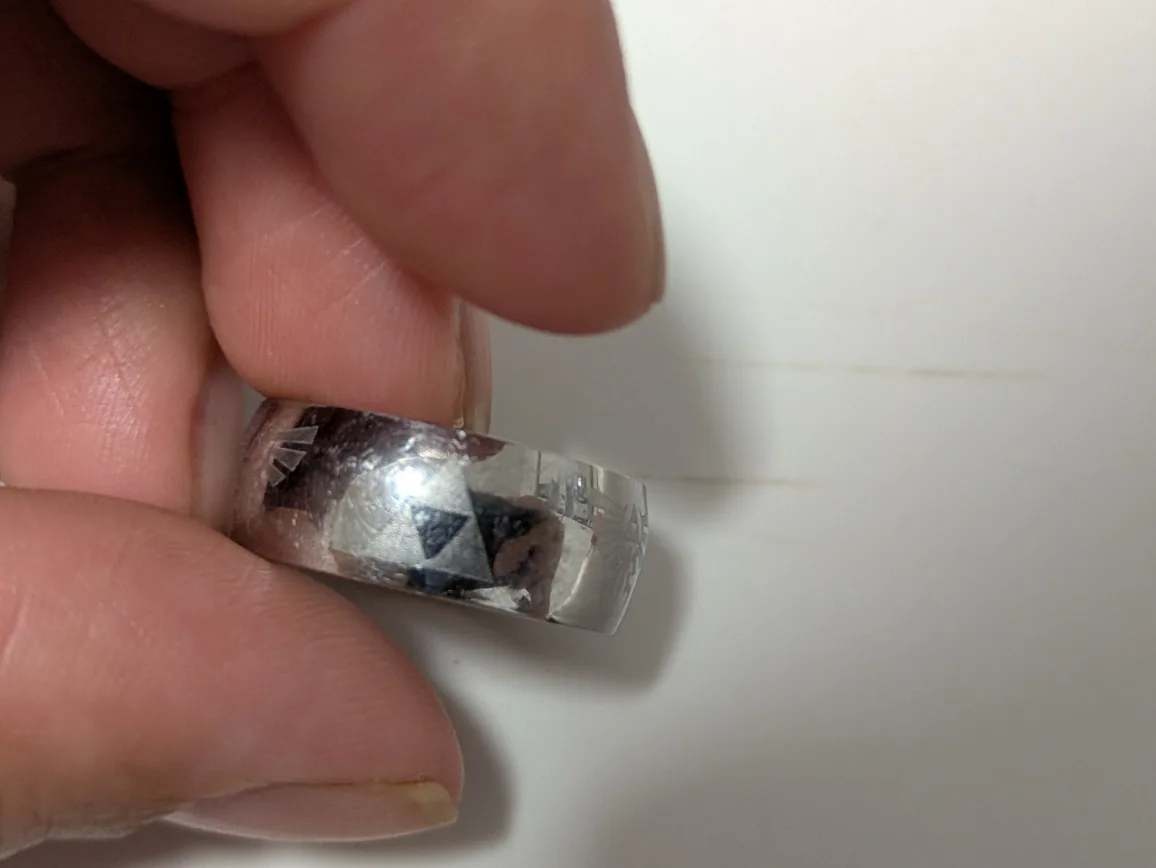 Zelda Triforce Ring Size 8.5 image indicator(2)