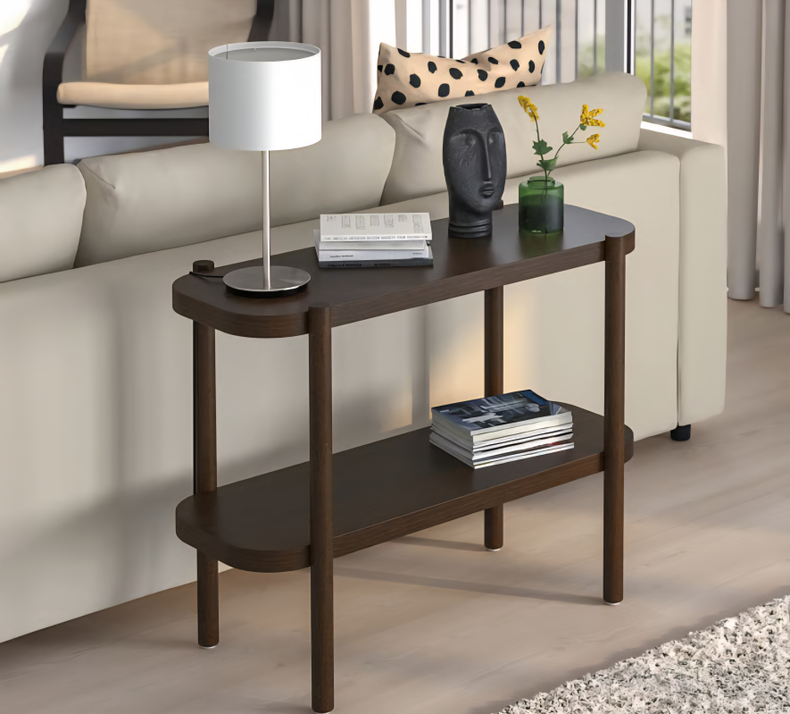 IKEA Listerby Console Table, Dark Brown, 36 1/4"