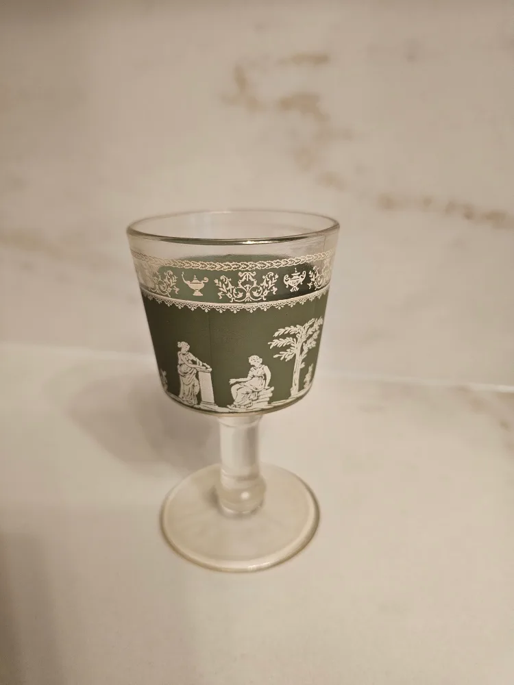Wedgwood Jasperware Wine Glass thumbnail