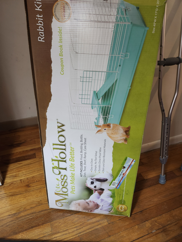 Moss Hollow Rabbit Kit - 40"x17"x20"