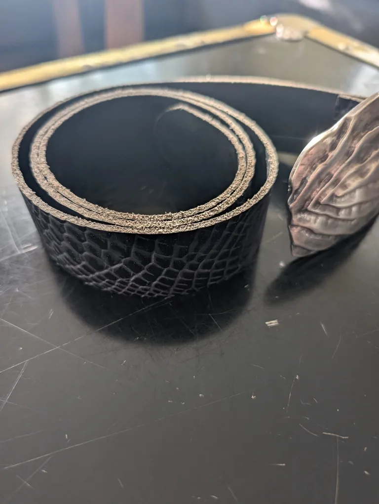 Kenny S. GmbH Leather Belt - Size M image indicator(5)