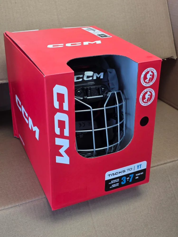CCM Tacks 70 YT Youth Hockey Helmet (3-7 Years) image indicator(3)