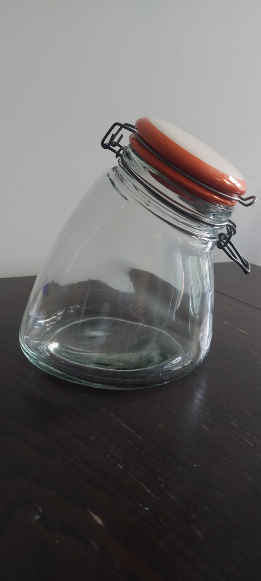 Glass Storage Jar with Lid - photo 2