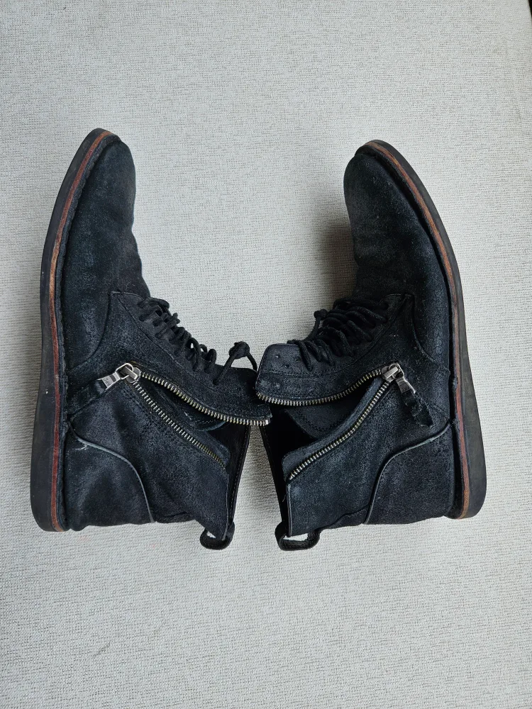 Pain Verdun 10M Black Suede Boots image indicator(2)