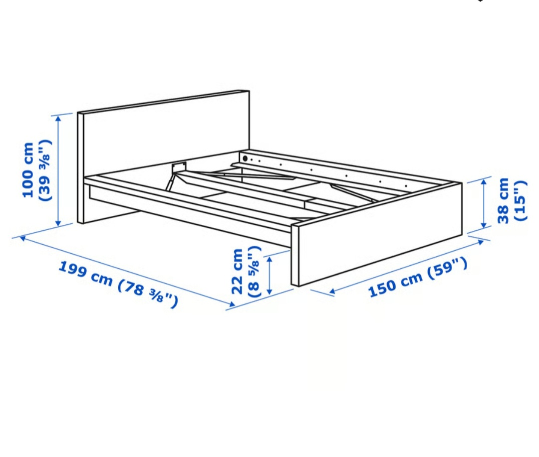 IKEA Malm Bed Frame - Full Size - photo 3
