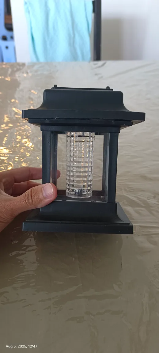 dollarama - Solar Powered Black Outdoor Lantern thumbnail