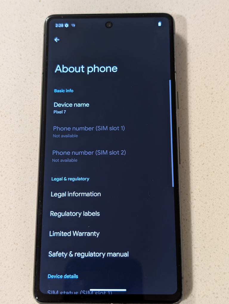 Google Pixel 7 - Black - photo 3